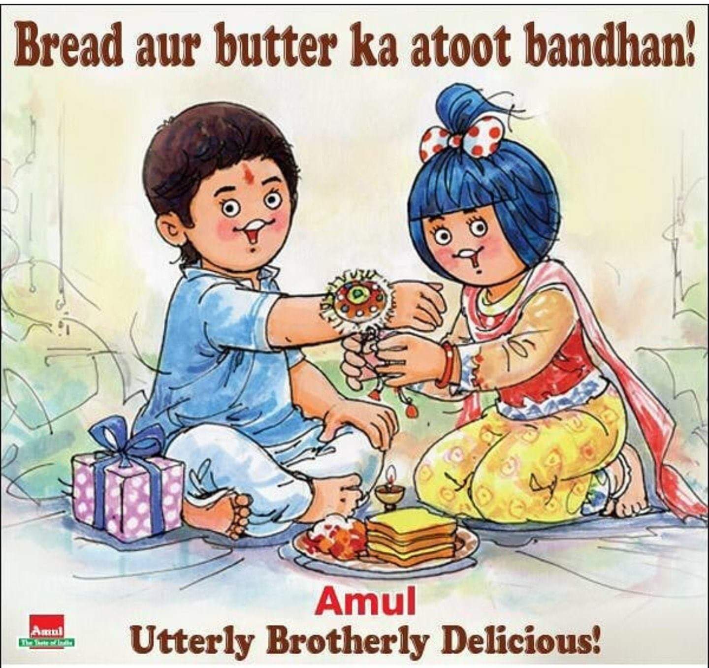 Amul_RakshaBandhan Social Media Ads