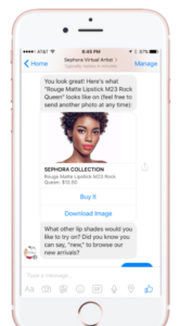 Sephora chatbot