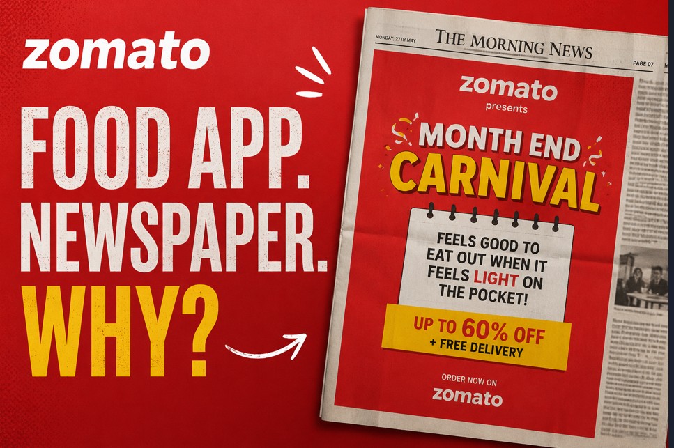 zomato print advertising