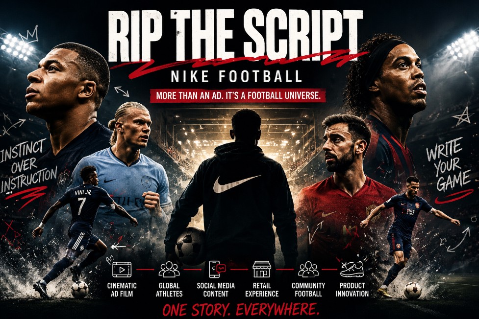 Nike Rip the Script Advertising Campaign