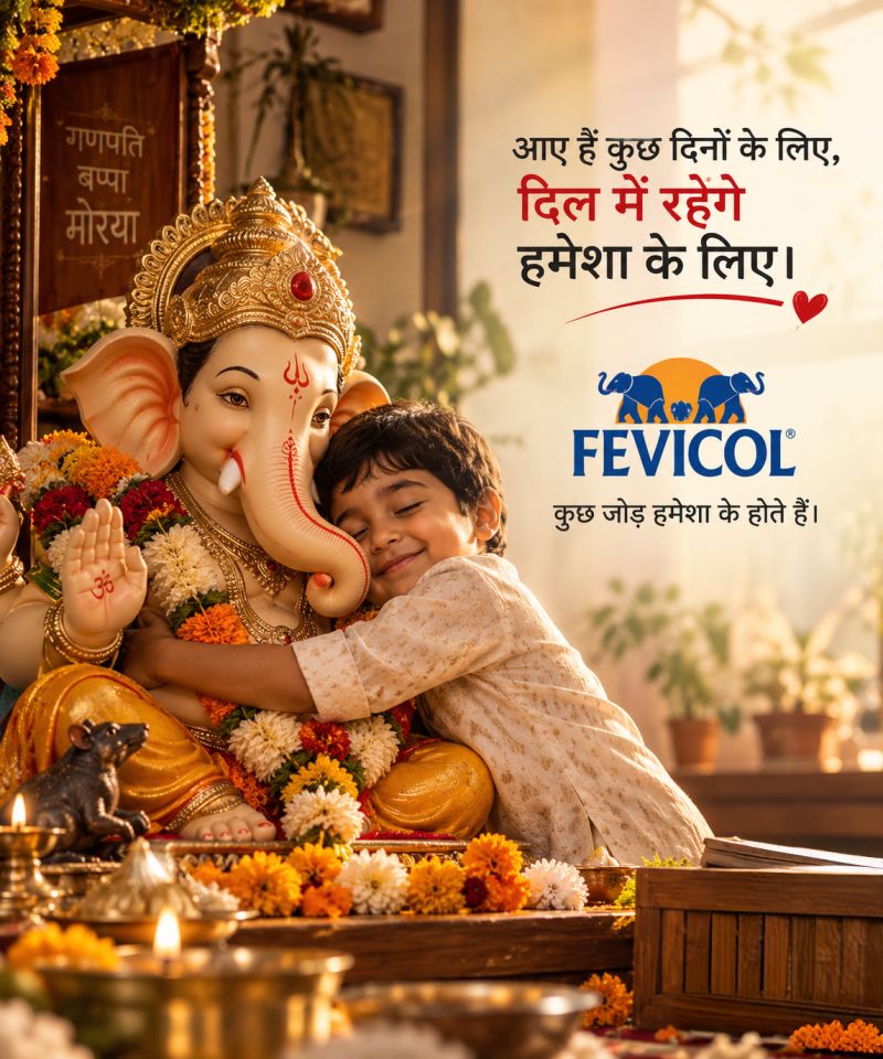 Fevicol tagline in Hindi — Fevicol ka jod hai bonding concept illustration